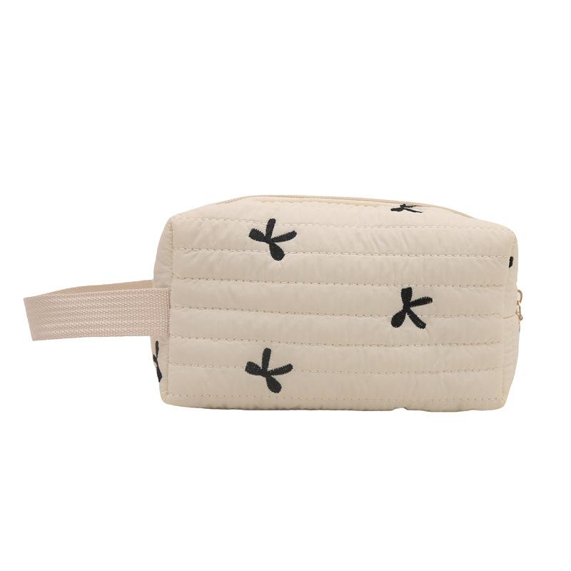 Herbst 2025 neue einfache und schöne Nischendesign leichte kleine quadratische Tasche Clutch einfache lässige Kosmetiktasche