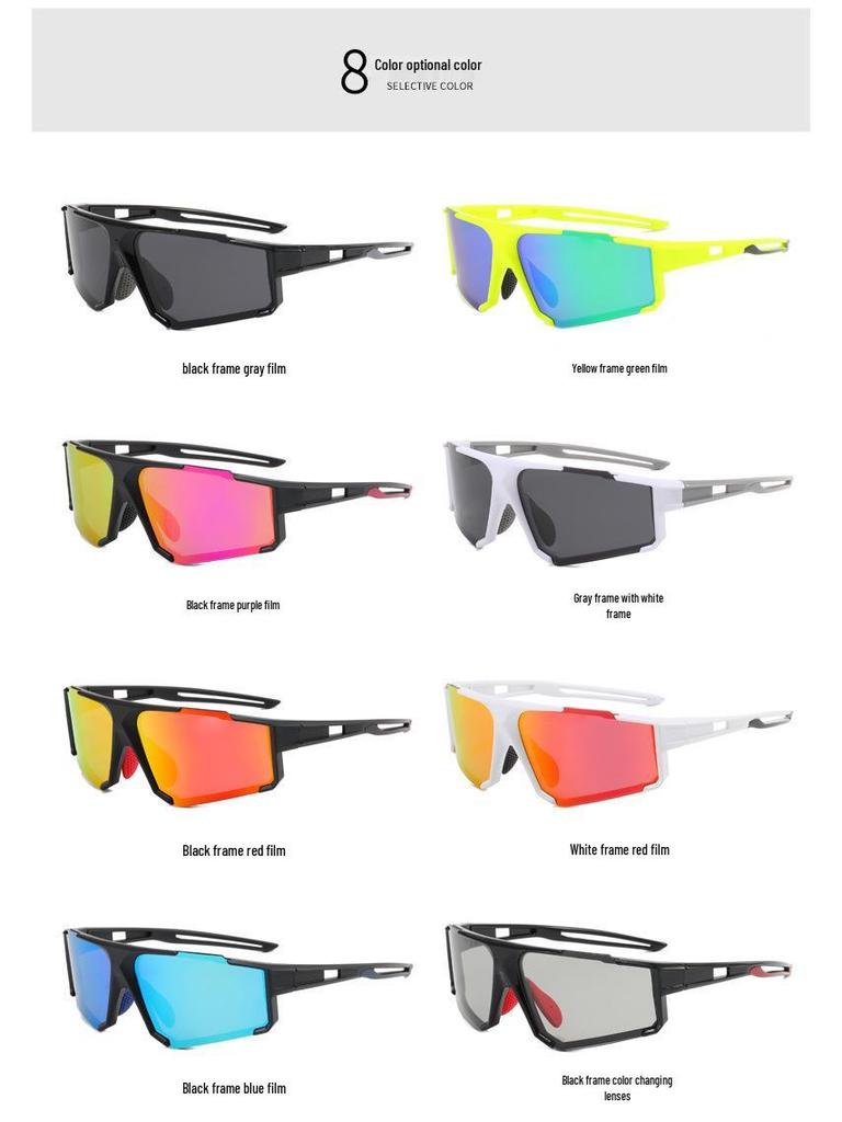 TR90 Polarisierte Sport-Sonnenbrille für Radfahren & Laufen mit UV-Schutz