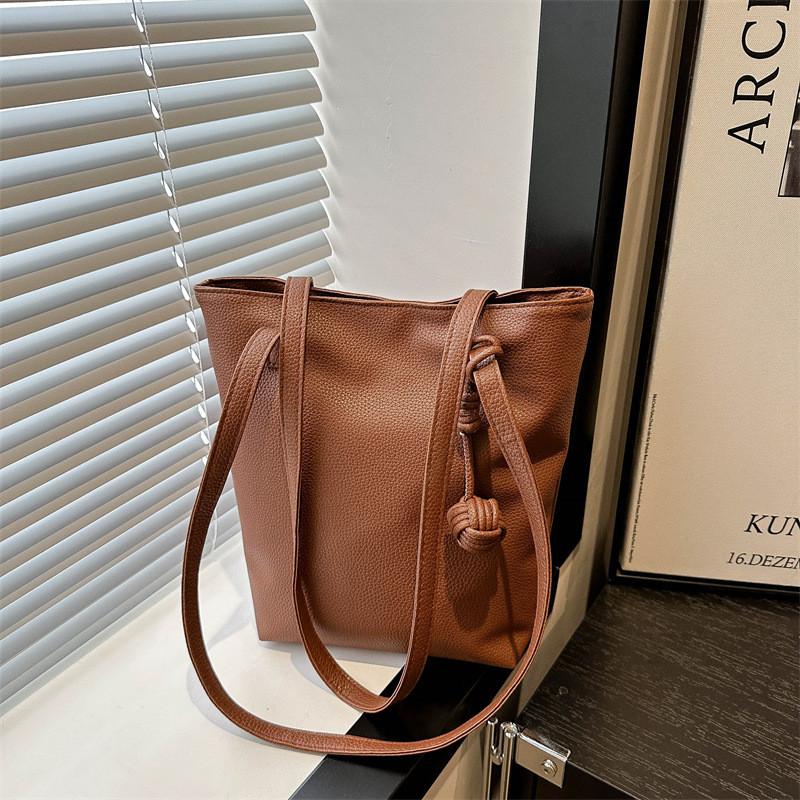 Single Color Solid Shoulder Underarm Square Bag Handbag Women Fashion Gifts
