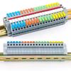 10Pcs 450V 32A Din Rail Terminal Block CMK420 Quick Splice Hub  for Electronics Wiring