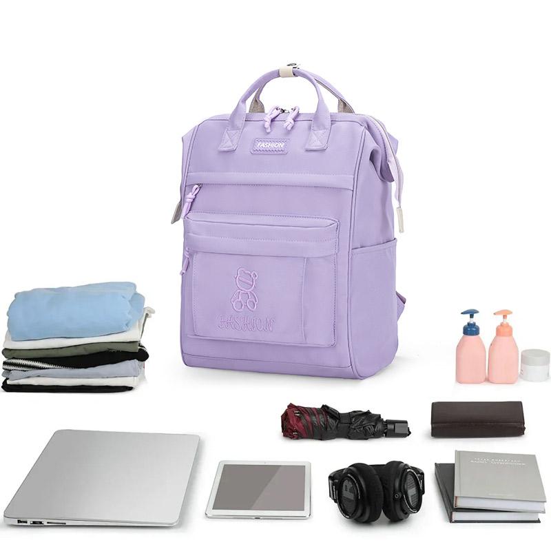Schoolbag Female High School Junior High School Student Japanese Style Preppy Style Backpack College Student Backpack