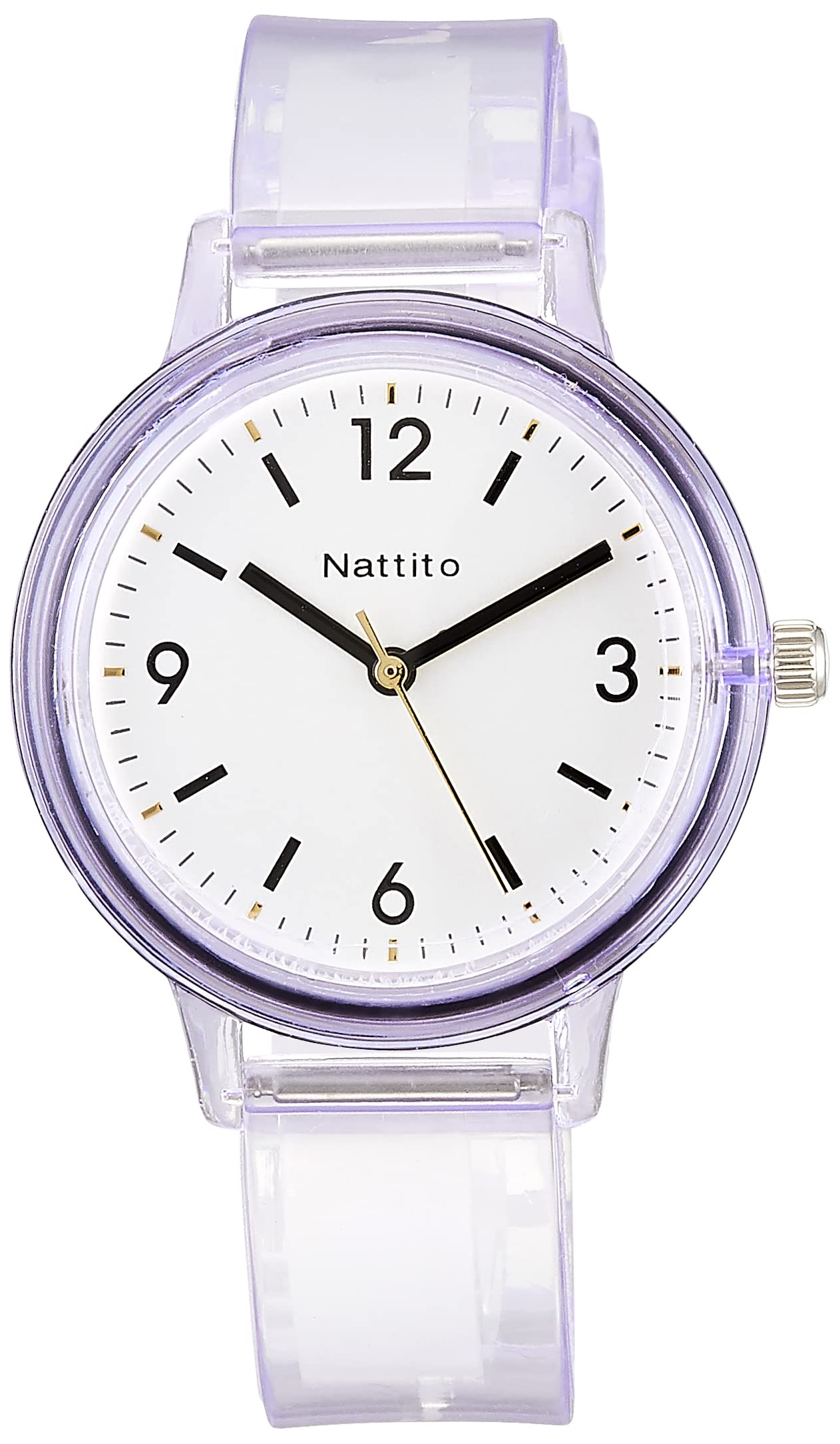 

Fieldwork Women s Analog Frappe Watch with PVC Strap, Purple, YM048-3