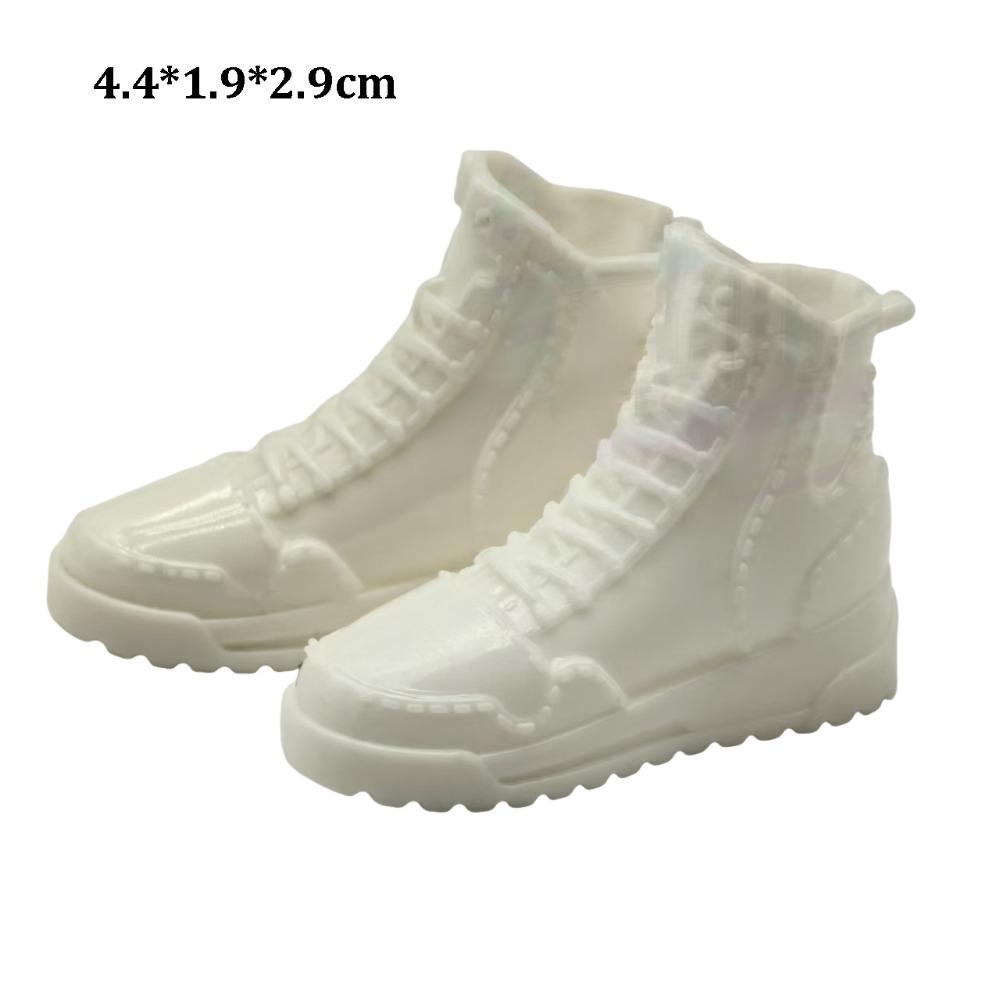 

1Pair Multistyles 1/6 Doll Shoes Plastic Shoes Clothes Accessories Fit Foot Length 2cm Dolls 10