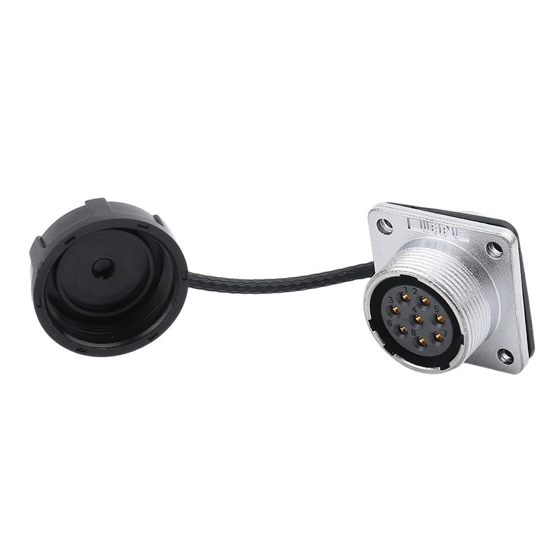 WEIPU WS20 TQ+Z 2 3 4 5 6 7 8 9 12 15Pin Industrial Waterproof Connector AC DC Power Soldering Terminal Wire Electric Connectors