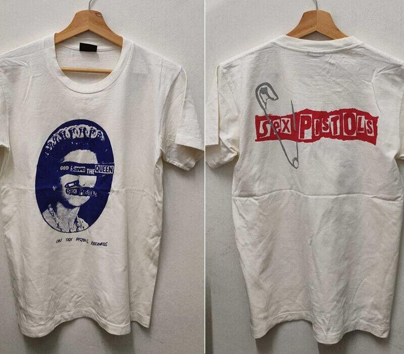 T-shirt God Save the Sex Pistols 2 lati manica corta Unisex