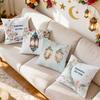 Ramadan Flowers Cushion Pillowcase Printed Polyester 40/45/50cm Throw Pillowcover Decorative Sofa Cushion Pillowslip Home Decor