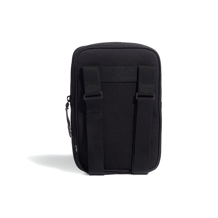 New Adidas Recycled Polyester Cell Phone Pouch, Shoulder Bag, Crossbody Bag Mini Unisex Black HB1337