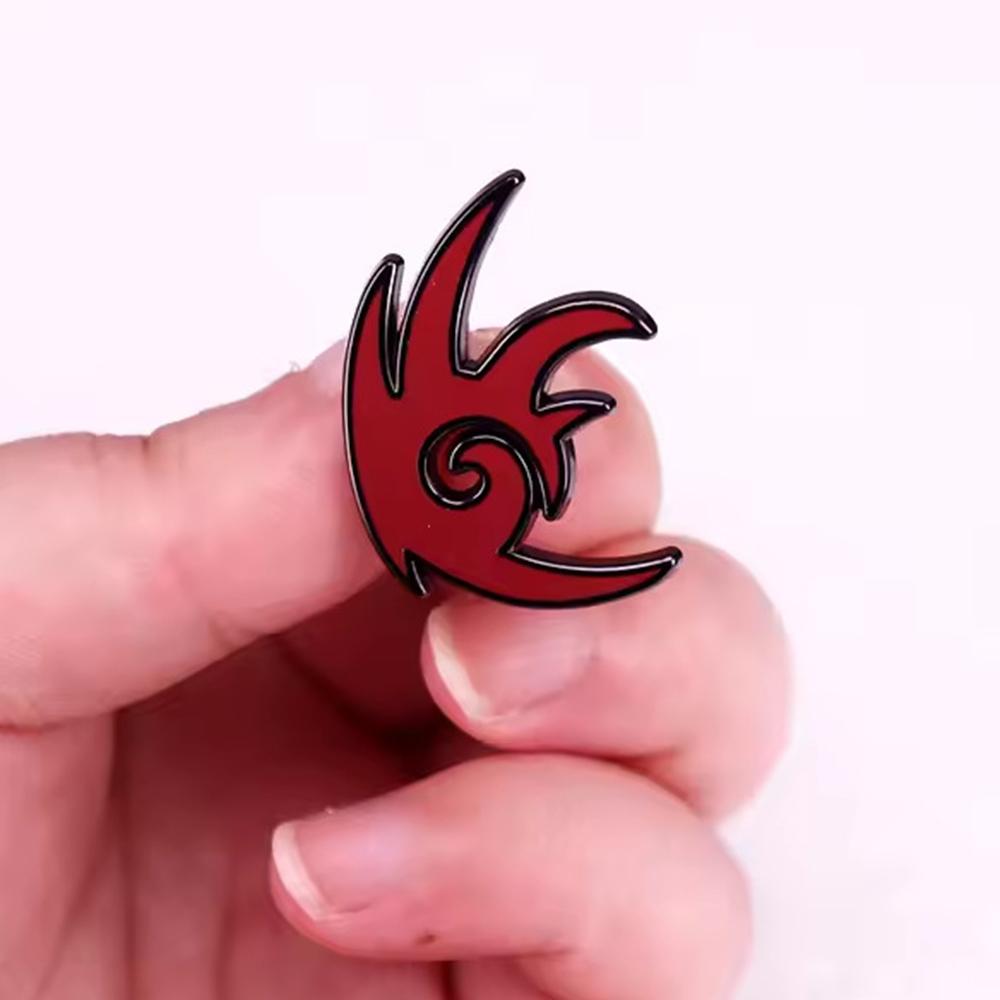 Anime Game Shadow Necklace Bracelets Pin Set for Men Women Stainless Steel Jewelry Charm Pendants Chain Accessories