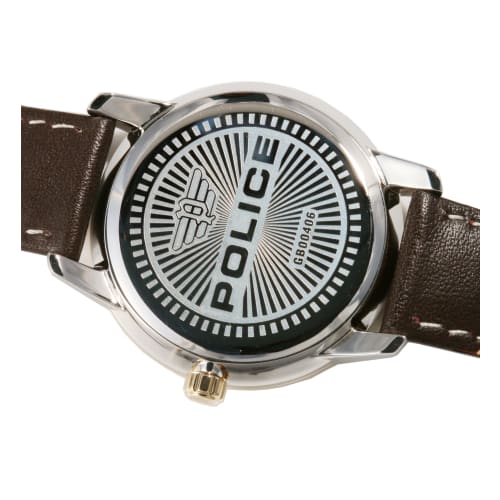 Police Reactor GB0040641 Men's Brown Watch