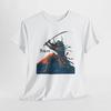Samurai Silhouette Tee | Japan Mount Fuji Graphic