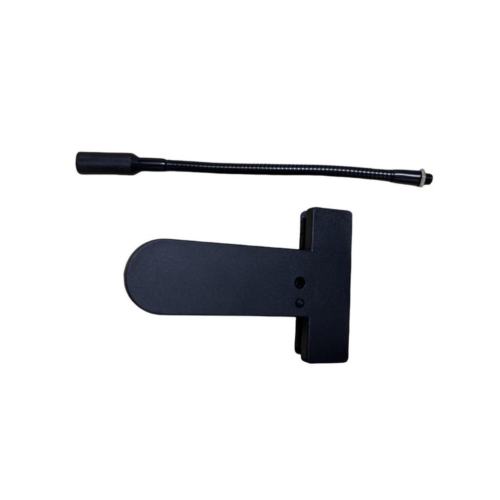 Extended Clip-On Microphone Stand for Kick Drum