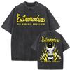 T-shirt Oversize Larga Estiva Band Rock EXTREMODURO Tour 2026 T-shirt Lavata Vintage Uomo Donna Moda Hip Hop Street T-shirt