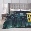 FBI Female Body Inspector  Blanket  Soft Warm Funny Plush Throw Blanket For Couch Bed Camping Flannel Bedspread Bed Cover
