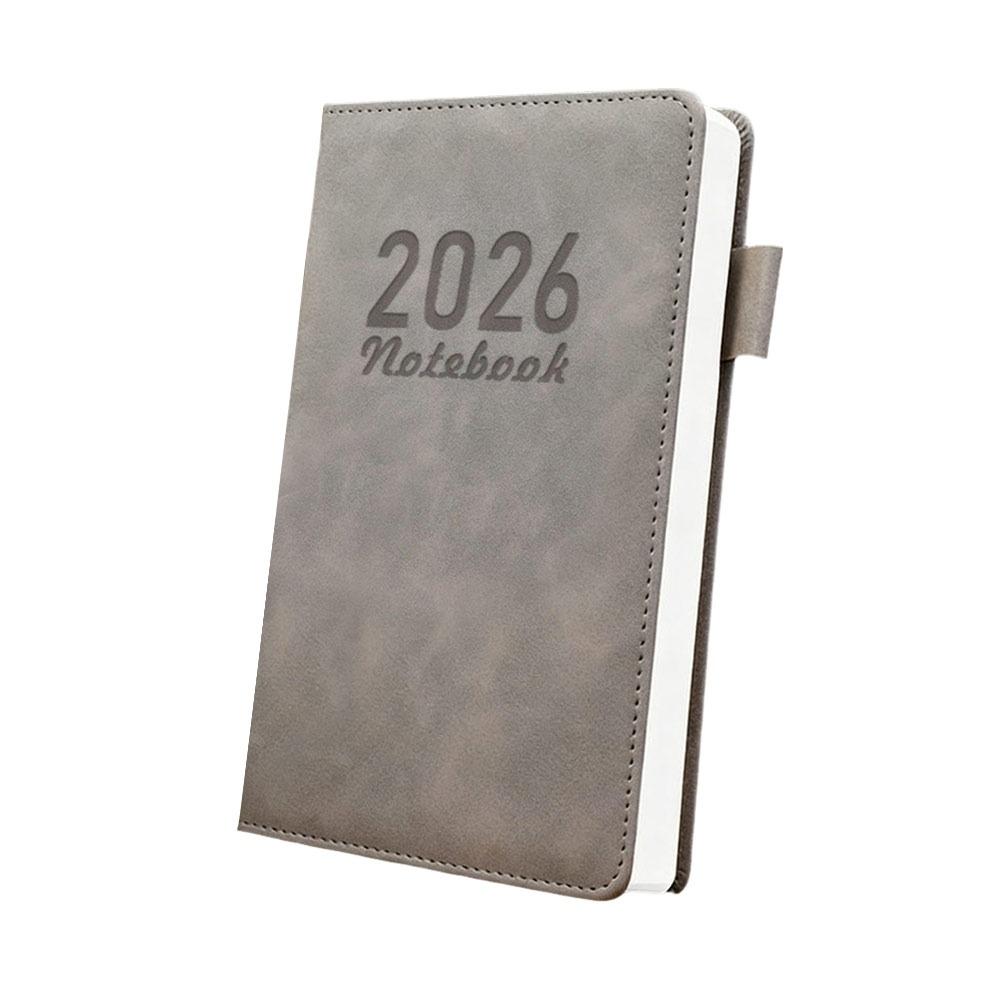 Портативные блокноты A5 2026 года 200 плотных страниц Эффективность по времени Ручной ежедневник Список дел Блокнот Управление временем