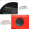 Carbon Fiber Fuel Tank Gas Door Cover Trims For Chevrolet Corvette C8 2020-2025 Accessories