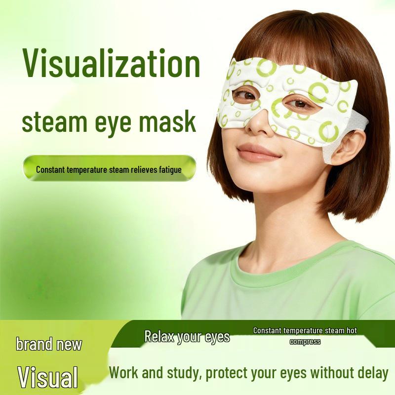 Self-Heating Steam Eye Mask: Hot Compress for Eye Fatigue with Hollow Design