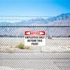 (2 Pack) Employees Only Beyond This Point Signs, Aluminum Staff Only Sign, Employees Only No Unauthorized Entry - Weatherproof Metal Signs with