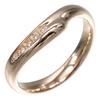 TIFFANY&Co. Offener Herzband Ring K18 Roségold/Diamant #4.1(US-Grösse) 2,83g Damen Gebraucht