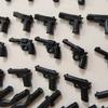 50PCS Pistol WW2 Soldier Military Weapons Police Guns Mini Action Figures Accessories Building Block MOC Army Bricks Parts Toys