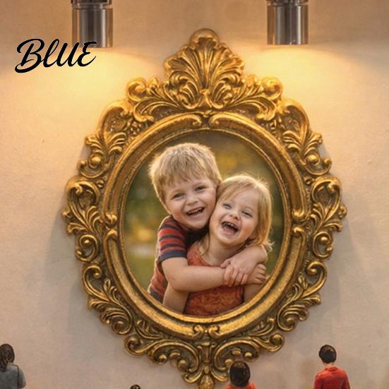 Stylish Home Decor Frame DIY Mini Museum Silhouette Box with LED Light Kit Customizable 5 Figurines And 1 Personalized Photo Display Case for Wedding