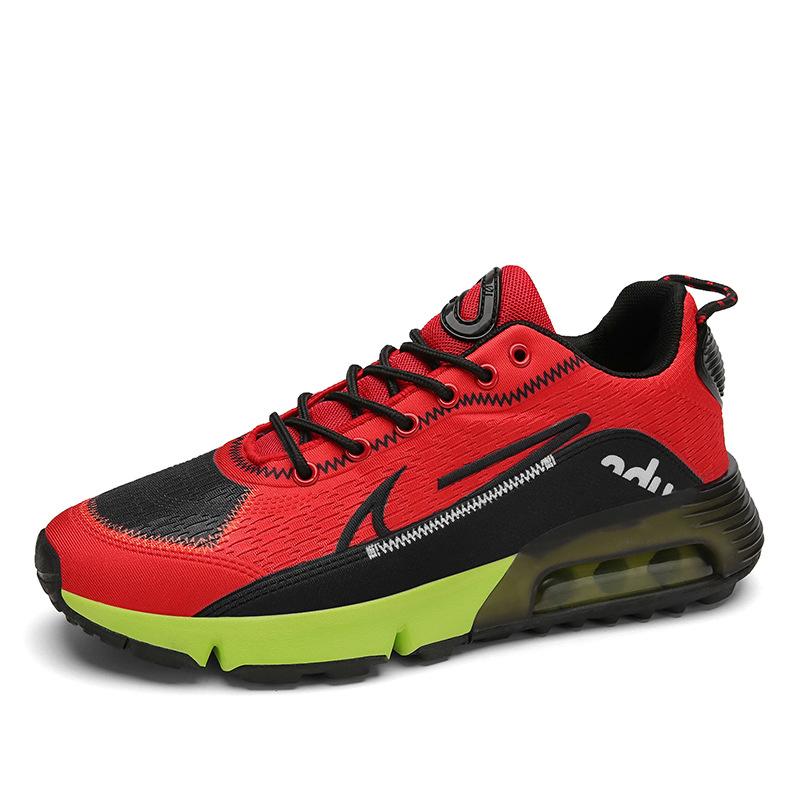 

Men s autumn spot green front lace-up viscose shoes round head low-top fly-woven textile sports shoes 45 оранжевый