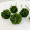 Artificial Dianthus Stem Realistic Fake Green/Orange/Yellow Tricks Plant for Vase Home Office Wedding Decoration Flower Arrangment