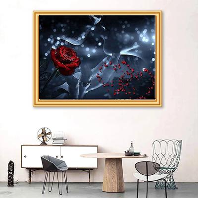 5D Diy Diamant Malerei Nacht Rose Stickerei Mosaik Kunst Bild von Strass Dekor Geschenk