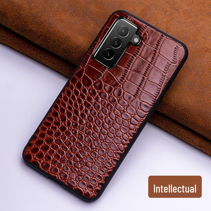 

Чехол из натуральной кожи для Samsung S24 Ultra/S25U - Кожа коровы Note 20 Высококлассная персонализированная защитная накладка Samsung S25 Plus