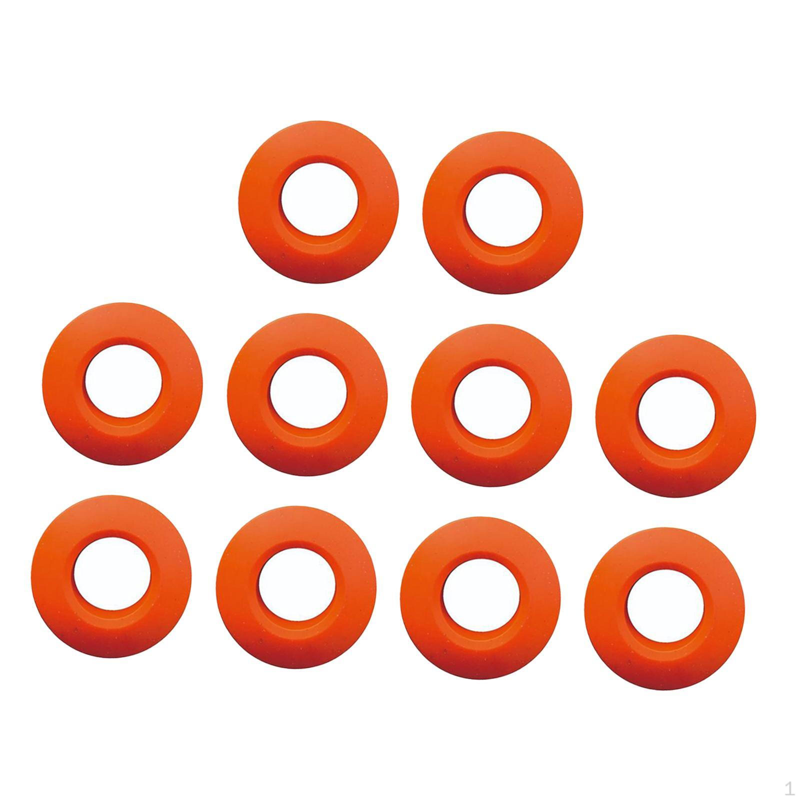 

10 Каяк -Весла Кільця для крапель, Весла Хвилі -крапель Водонепроникні Кільця підтримки води для помаранчевий