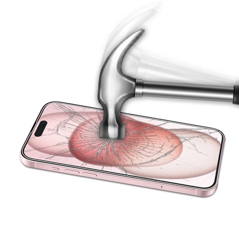 Mobile Phone Screen Protector for iPhone 15 High Quality HD Protective Film with Package Box for Apple iPhone 15 6.1 Inch