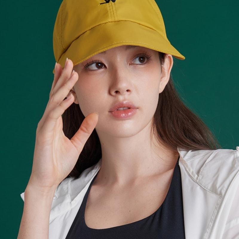 

WHITE SANDS Green Label Wide Ball Cap Keyhole YELLOW_Free