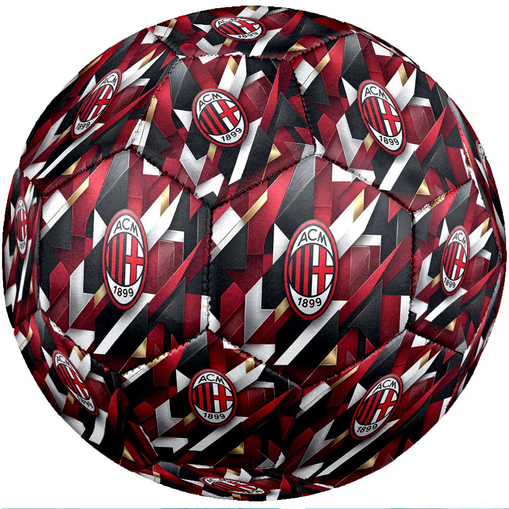 Pallone da calcio Tema AC Milan Taglia 5 Pallone da calcio Tocco Morbido Pallone da calcio per Allenamento Professionale per Sport all'Aperto
