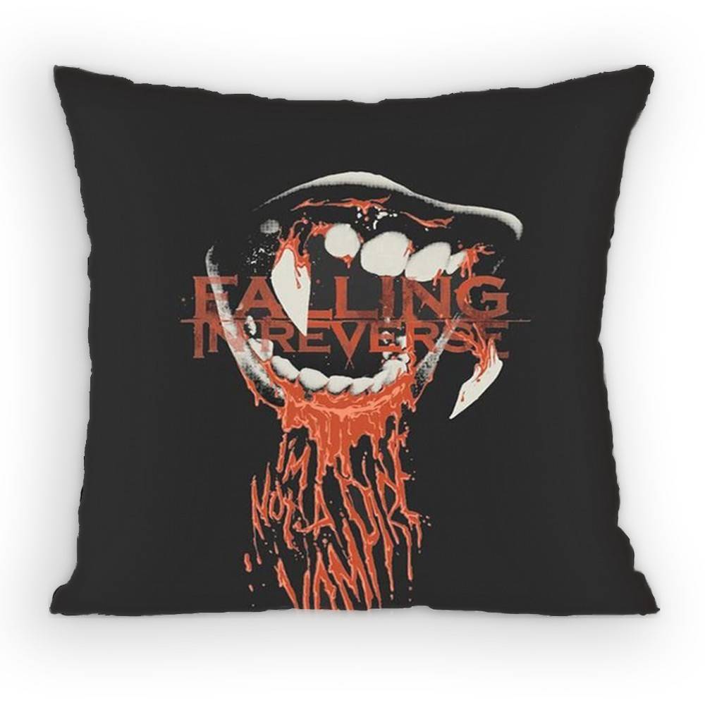 

Band FFalling In RReverse Pillow Case Sofa Living Room Bedroom Headboard Backrest Cushion Square Cushion Nap Time 30x30 cm