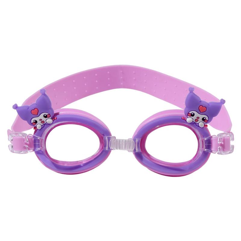 Unicorn Anti-Fog Kids' Swim Goggles with Adjustable Cartoon Strap