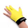 CUESOUL 1pc Billiards Glove, 3-Finger, Breathable, Unisex, Left-Handed, for Practice - Suitable for Pool Game, Snooker, and Carom Game (CS-N1211-3-LL)