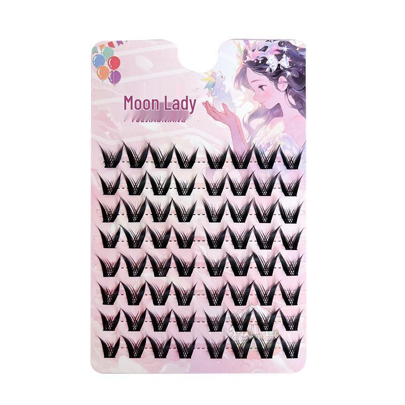 

Yue Jiao Niang Черное золото Лоли Густые комичные ресницы - Стиль Барби Дьявол для легкого западного макияжа (Подходит для начинающих)