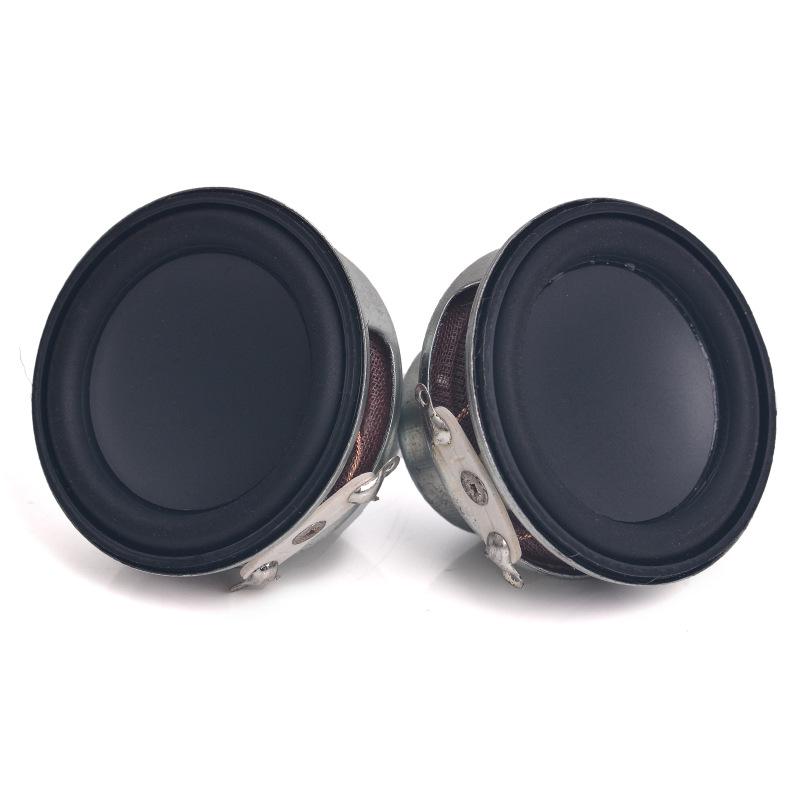 1.5-Inch 16-Core 4-Ohm 8W Round Rubber Edge Waterproof Bluetooth Speaker