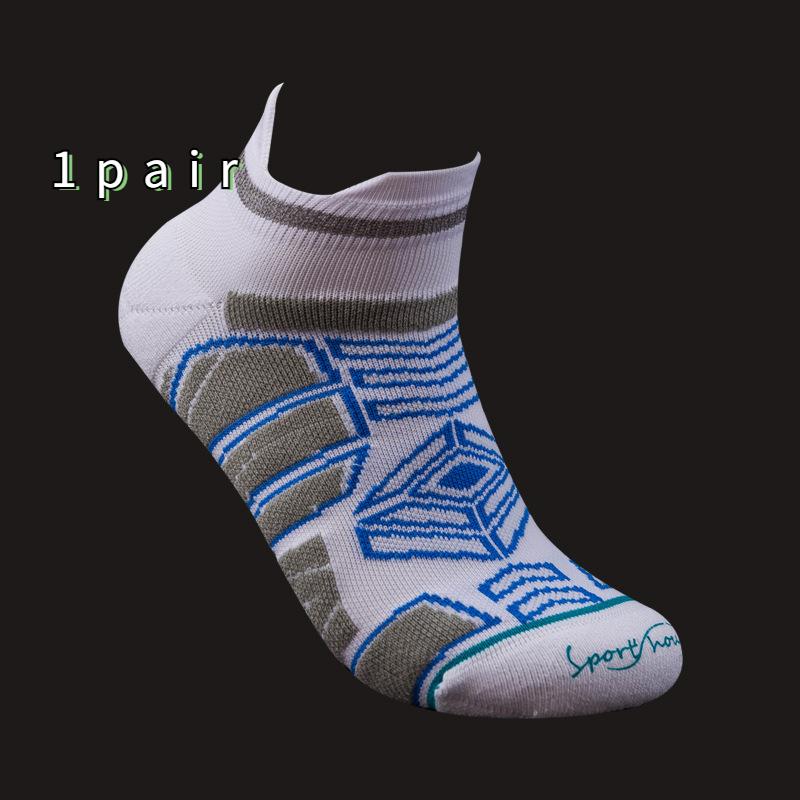 Beden 39-44 Erkek Nefes Alabilen Sprint Çorap Maraton Spor Tekne Çorabı