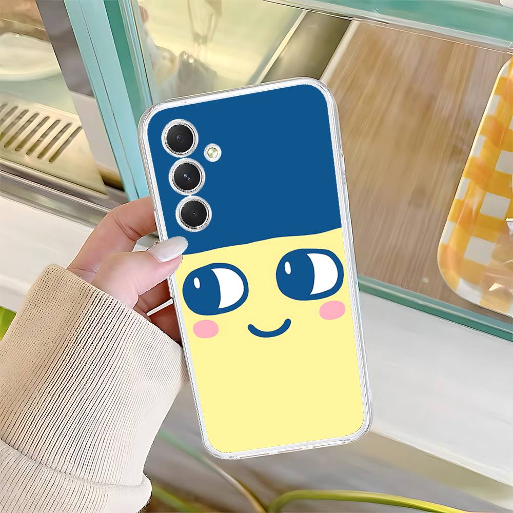 Cute T-tamagotchi-S HD Clear Transparent Phone Case For Samsung Galaxy A52,A12,A51,S24,S23,S22ULTRA,S21 Edge,S20LITE,Plus,U