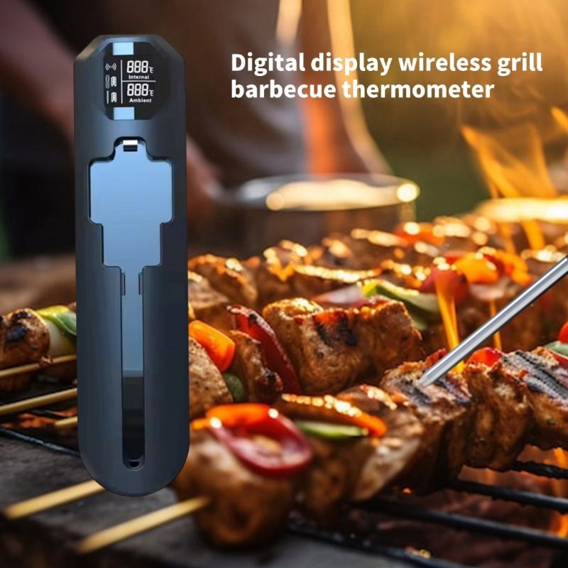 Intelligent Cooking Thermometers Meat Thermometers For BBQ Oven Grills Realtime Monitoring Via Devices