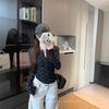 Schlankes Pullover-T-Shirt im koreanischen Stil mit Henry-Kragen und langen Ärmeln für Damen - Vielseitiges Basic-Shirt für Herbst und Winter
