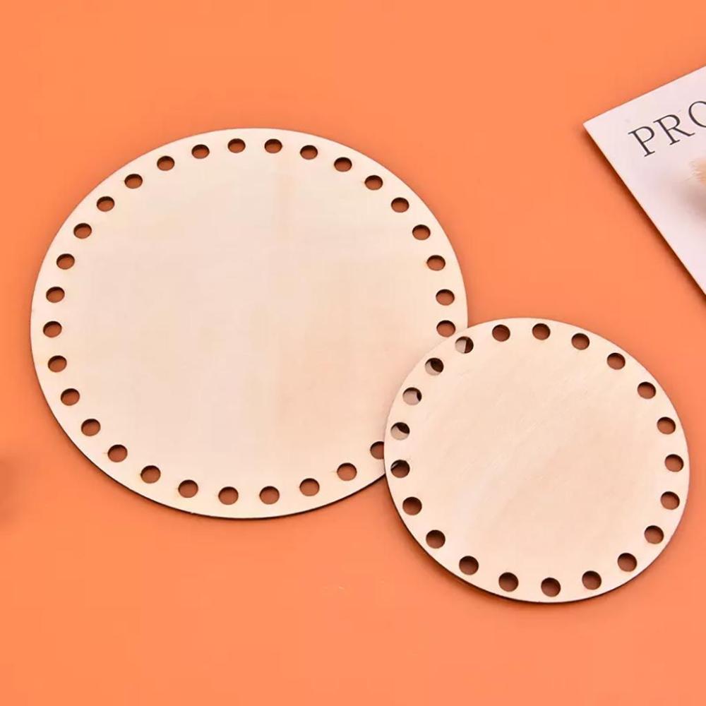 Tools Wooden Base Handmade Cross Stitch Fixing Frame DIY Knitting Crochet Supplies Crochet Basket