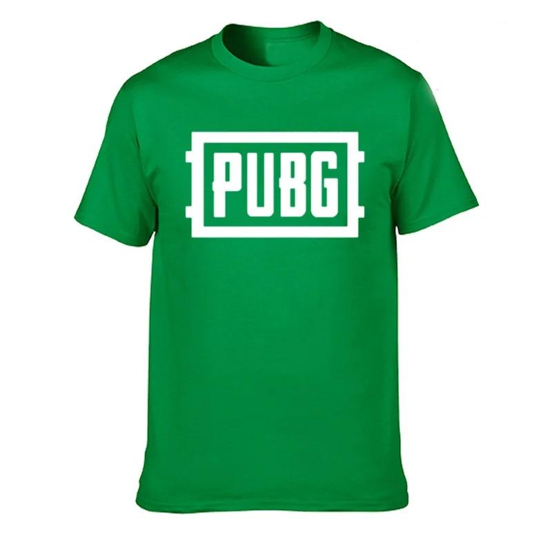 Trička Krátký Rukáv Kulatý Výstřih Nové Tričko pro Muže Fanoušci Her Dárek Přítel Dárek Tištěné Bavlna PUBG Bavlna Volné TRIČKA Topy