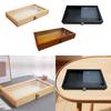Badge Storage Box Brooch Organizer Wooden Jewelry Display Case Collector for Keepsake Rings Anklets