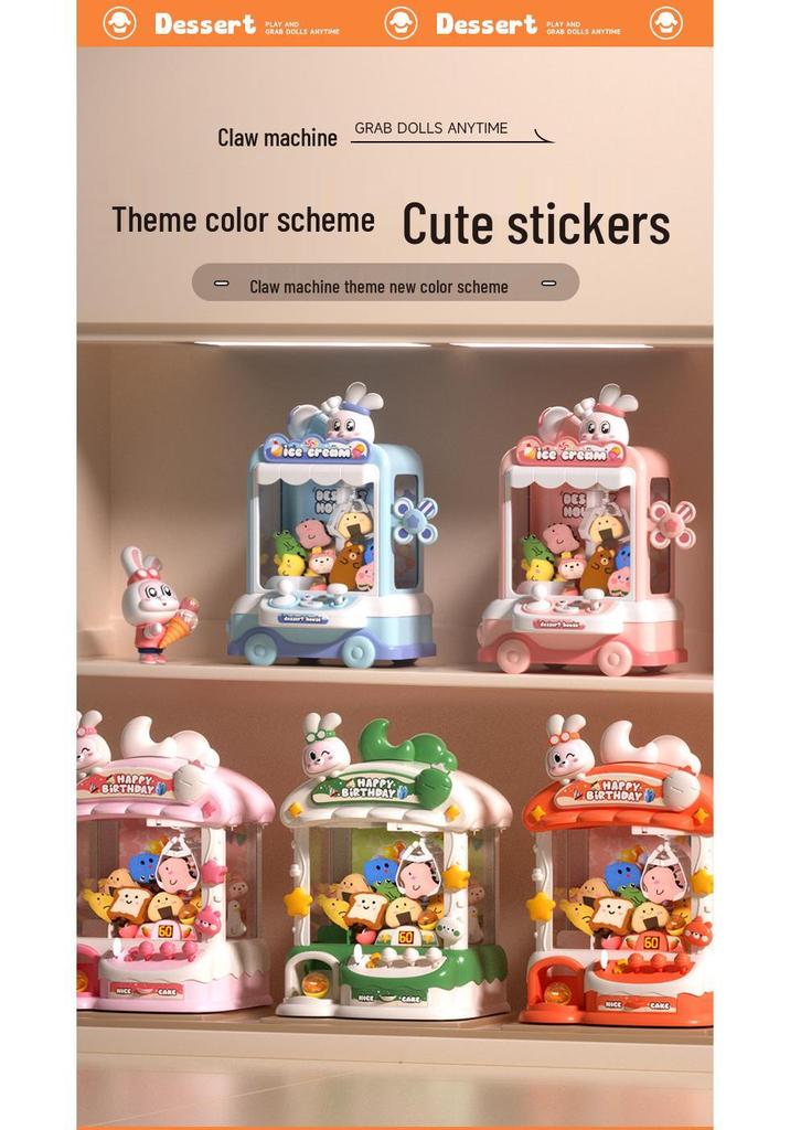 Douyin-Style Large Electric Claw Crane Toy - Children's Plush Egg Vending Machine