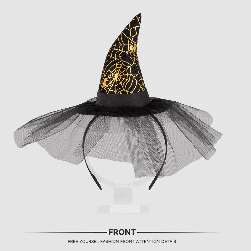 Halloween Decorations, Witch Headbands, Witch Hats, Spider Web Hair Accessories, Witch Hats, Headbands, Party Cosplay, Dress Up Hair Accessories