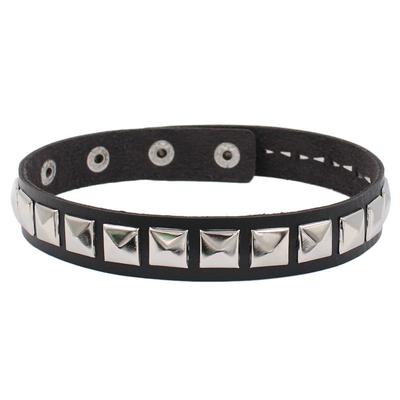 Dames Punk PU Leer Vierkante Klinknagels Choker Kraag Ketting Hip Hop Vrouwelijke Meisjes Feest Sieraden 2022 Nek Accessoires