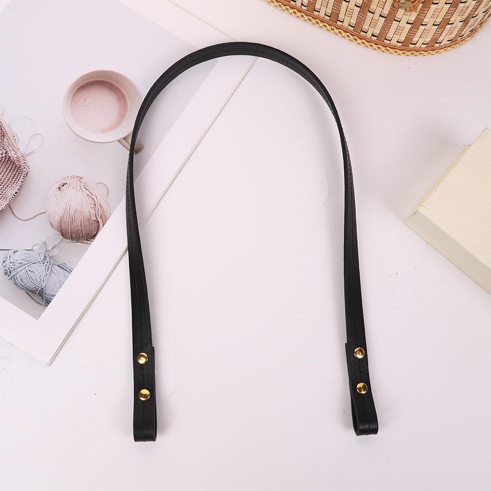 

New PU Leather Bag Handle Belts DIY Detachable Shoulder Bag Strap Replacement Bag Accessories Gift чёрный