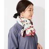 Used Mii Collection Cotton Stole Polka Dot Pattern