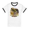 Wildlife Unisex Adult Cartwheeling Ringer T-Shirt